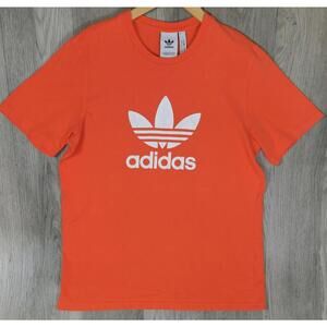 Adidas Originals Women's Orange T-Shirt - M, Semi Coral (FM3295) SH(S84T) #10
